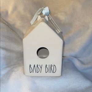 Baby Bird Ceramic Birdhouse by Rae Dunn